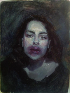 autoportrait by Hélène Delmaire