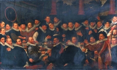 Banquet of the St. Joris civic guard in 1600 by Frans Pietersz de Grebber