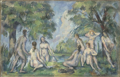 Bathers (musée Granet) by Paul Cézanne