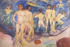 Bathing Young Men by Edvard Munch