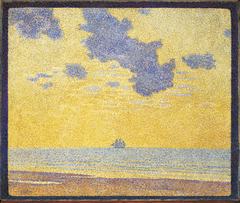 Big Clouds by Théo van Rysselberghe