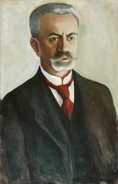 Bildnis Bernhard Koehler by August Macke