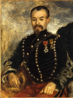 Bildnis des Capitaine Édouard Bernier by Auguste Renoir