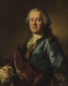 Bildnis des Hofmalers Balthasar August Albrecht (1687-1765) by Georg Desmarées