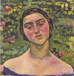 Bildnis Laetitia Raviola by Ferdinand Hodler