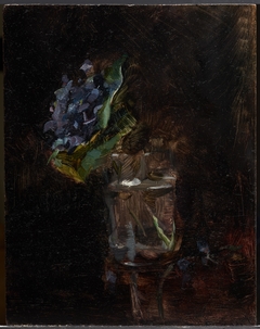 Bouquet of Violets in a Vase by Henri de Toulouse-Lautrec