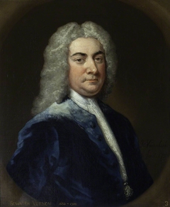 Bowater Vernon (1683-1735) by John Vanderbank