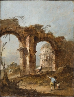 Capriccio by Francesco Guardi