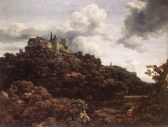 Castle Bentheim by Jacob van Ruisdael