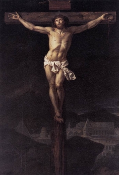 Christ on the Cross by Jacques-Louis David