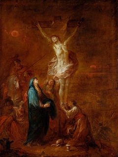 Christus am Kreuz by Martin Johann Schmidt