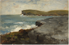 Cliffs and the Sea by Nathaniel Hone the Younger