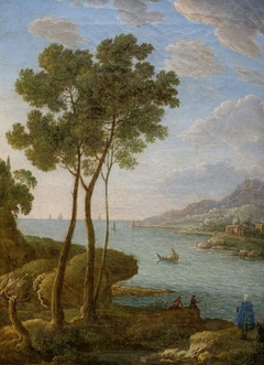 Coast Scene by Hendrik Frans van Lint