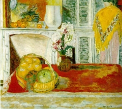 Coin de salle à manger au Cannet by Pierre Bonnard