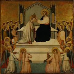 Coronation of the Virgin by Maso di Banco