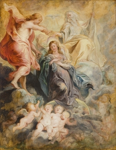 Coronation of the Virgin by Peter Paul Rubens