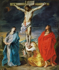 Crucifixion with the Virgin Mary, St John and St Mary Magdalene by Anthony van Dyck