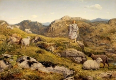 David in the Wilderness by William Dyce