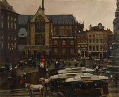 De Dam by George Hendrik Breitner