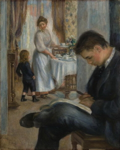 Déjeuner à Berneval by Auguste Renoir