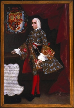 ''Don Juan Xavier Joachín Gutiérrez Altamirano Velasco'' by Miguel Cabrera