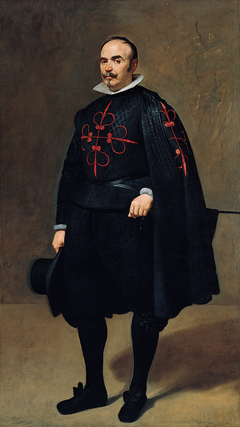 Don Pedro de Barberana y Aparregui, with Calatrava Cross by Diego Velázquez