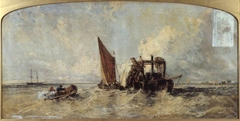 Dredging on the Medway by William James Müller