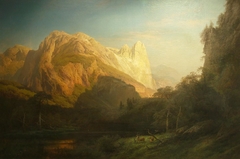 El Capitan, Yosemite (Sentinel Rock) by Hermann Ottomar Herzog