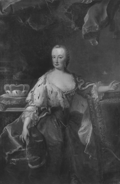 Elisabeth Auguste von Bayern (Kopie nach) by Johann Georg Ziesenis