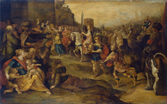 Entry of David into Jerusalem by Frans Francken the Younger