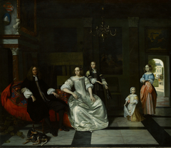 Family Jacott-Hoppesack by Pieter de Hooch