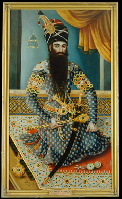 Fath 'Ali Shah by Mirza Baba