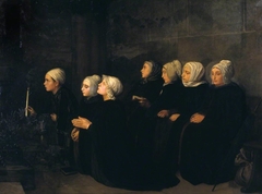 Femmes en Prière by Alphonse Legros