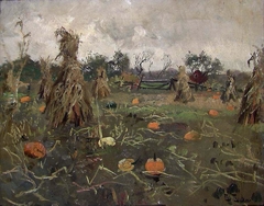 Field of Melons near Pittsburgh, USA by Frits Thaulow