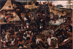 Flemish Proverbs by Pieter Breughel the Younger