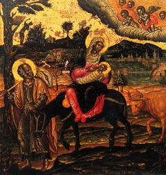 Flight into Egypt (Tzanes) by Emmanuel Tzanes