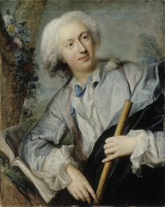 Fluteplayer by Lorens Pasch the Elder