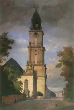 Garnisonkirche in Potsdam by Eduard Gaertner