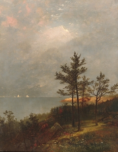 Gathering Storm on Long Island Sound by John Frederick Kensett