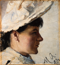 Gerda Ahlborn by Michael Peter Ancher