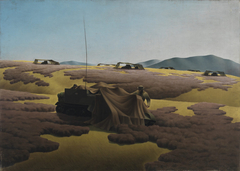 GUN POSITIONS AND CARRIER by Lawren P Harris