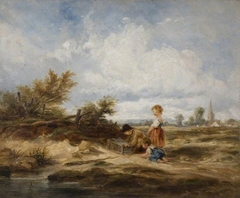 Hampstead Heath - The Bird Trap by William James Müller