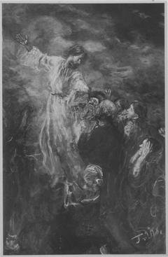 Himmelfahrt Christi (Skizze) by Fritz von Uhde