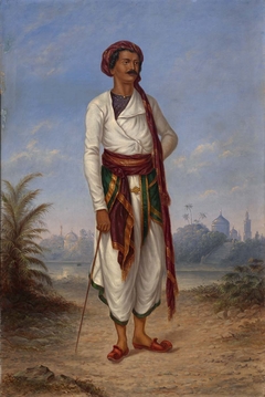 Hindu Man by Antonio Zeno Shindler