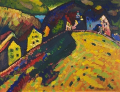 Houses at Murnau by Wassily Kandinsky