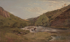 In Dovedale by John Linnell