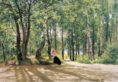 In the Dacha (Near Dacha) by Ivan Shishkin