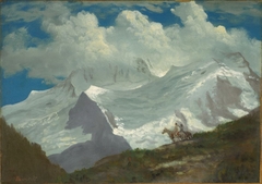 In the Rockies by Albert Bierstadt