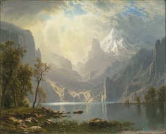 In the Sierras / Lake Tahoe by Albert Bierstadt