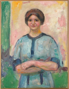 Ingeborg Kaurin by Edvard Munch